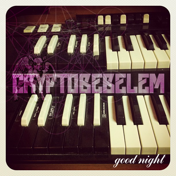 Cryptobebelem “Goodnight”/”Second Story Window” single